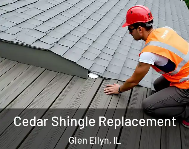  Cedar Shingle Replacement Glen Ellyn, IL
