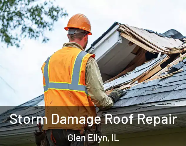  Storm Damage Roof Repair Glen Ellyn, IL